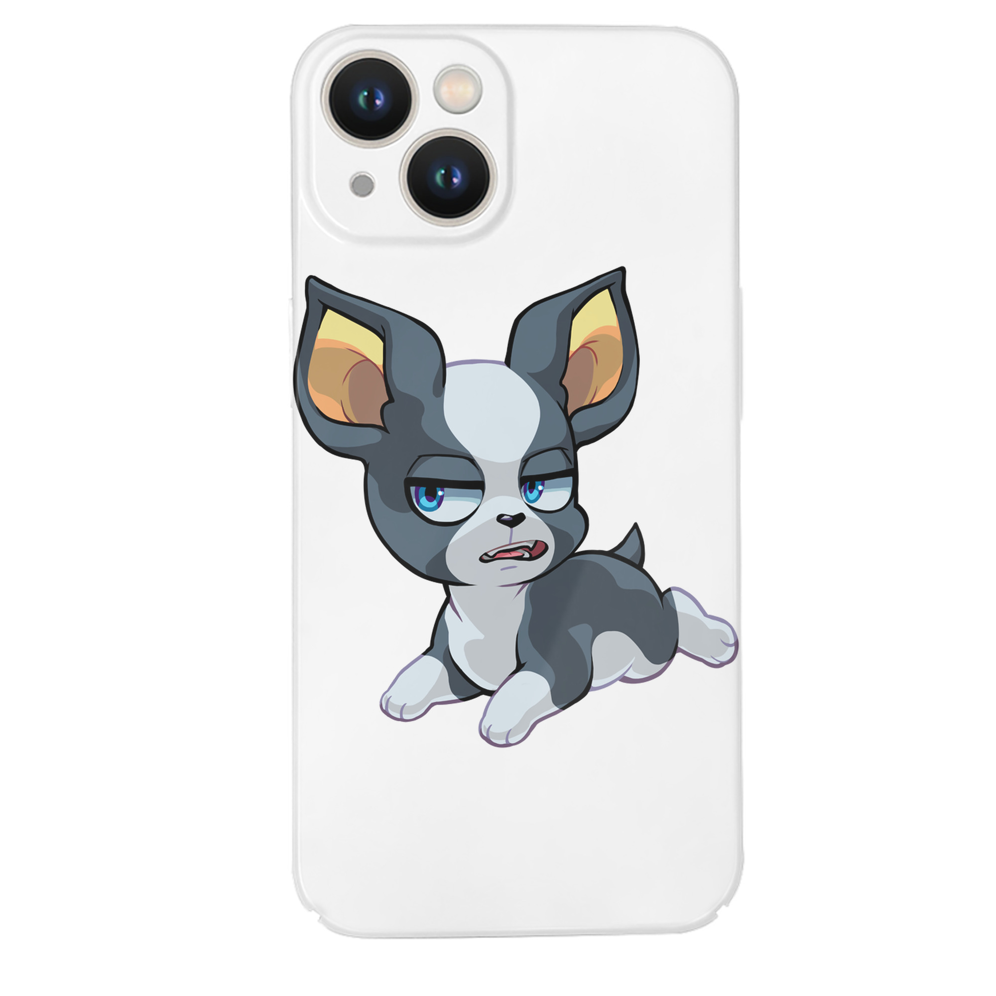 （画像用） ジョジョの奇妙な冒険 イギー JoJo's Bizarre Adventure Iggy 【iPhone 14シリーズ対応】ハードケース